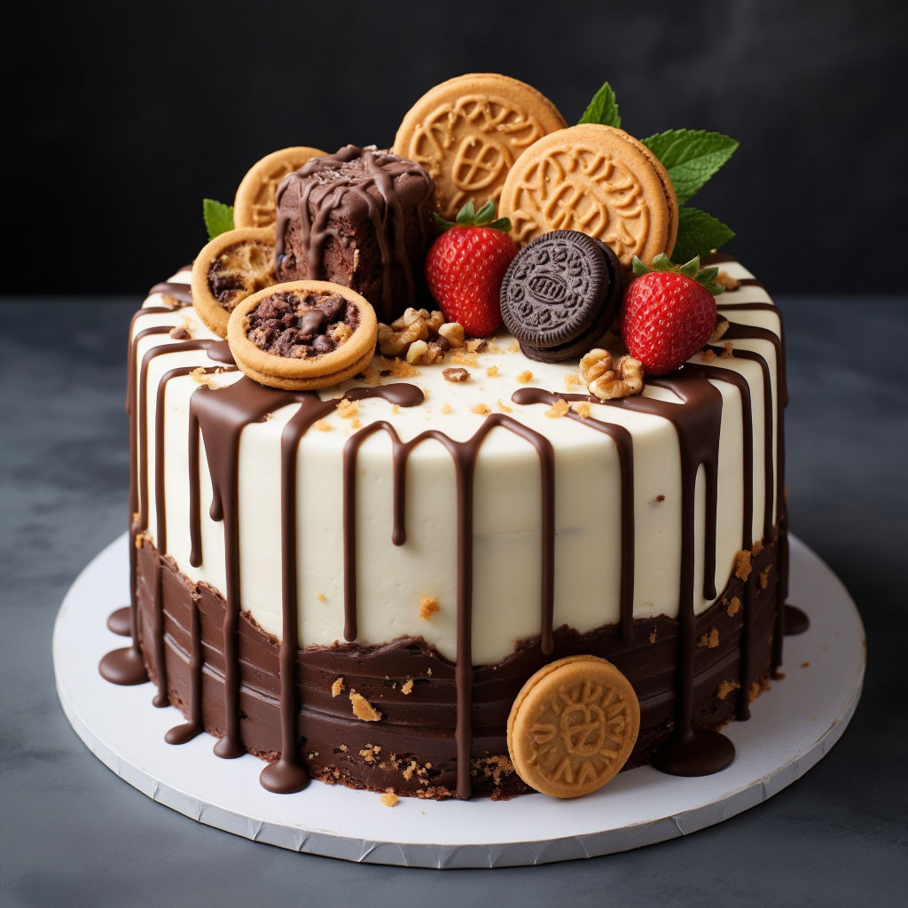 торт на 23 февраля