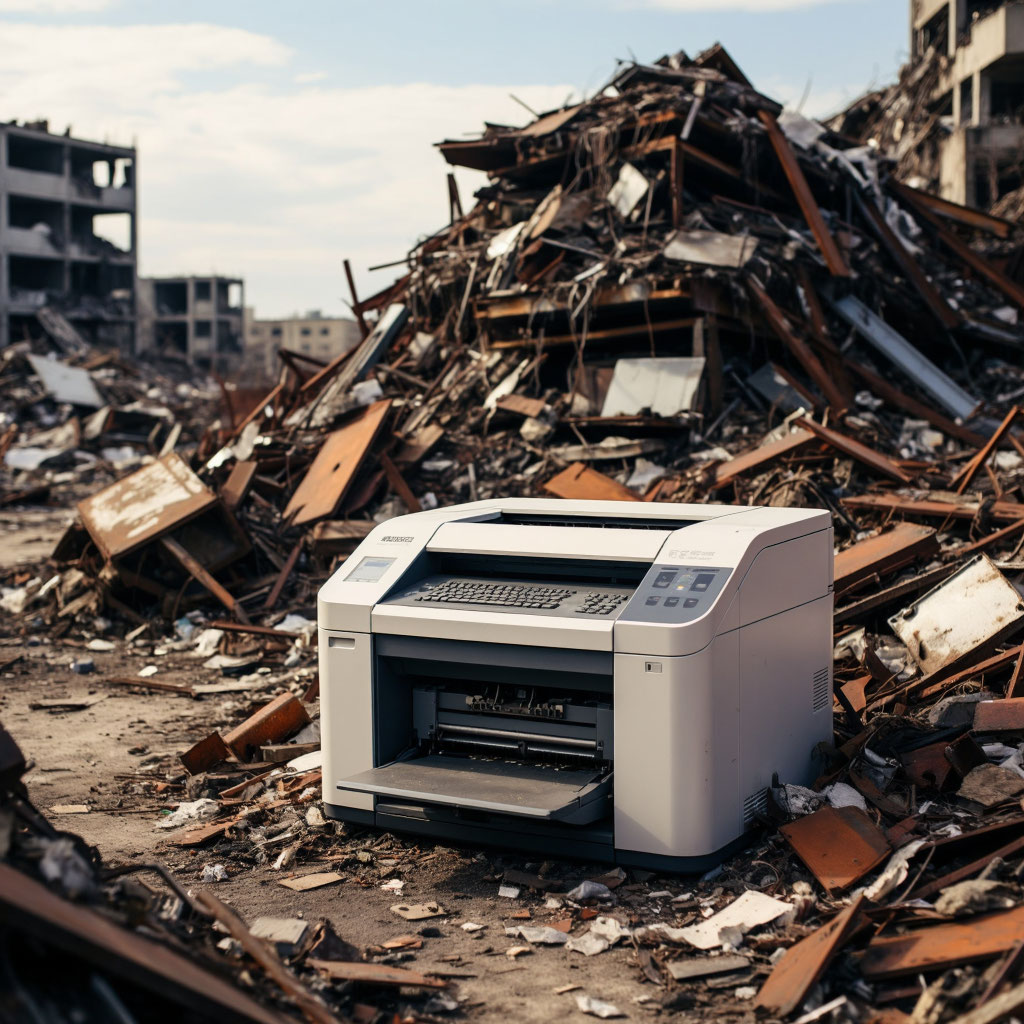 Почему нельзя просто выбросить старый принтер или МФУ
