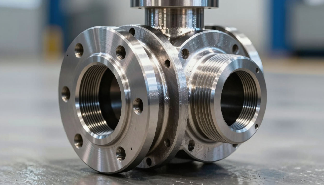 фланцевый затвор