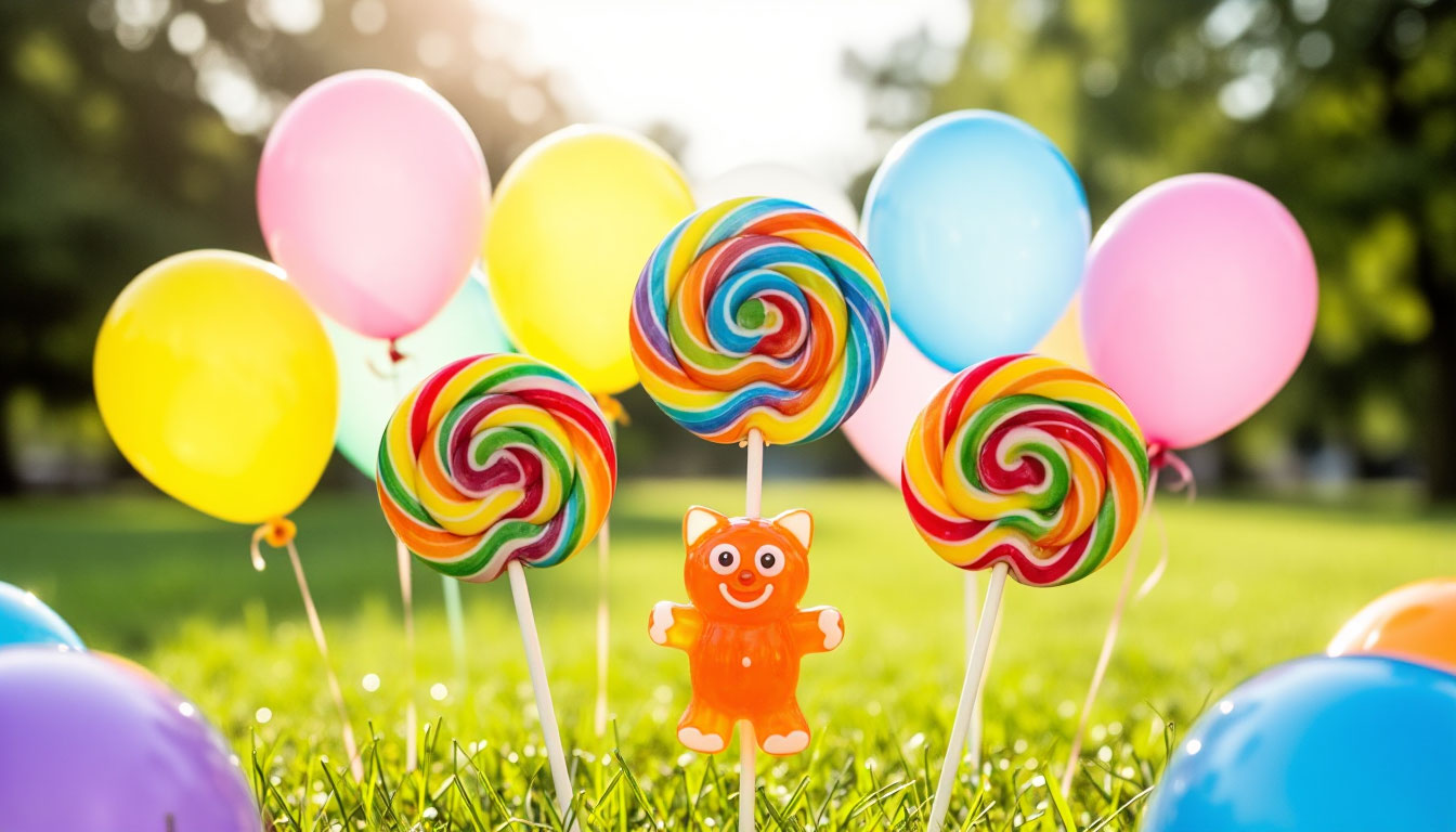 реклама на конфетах