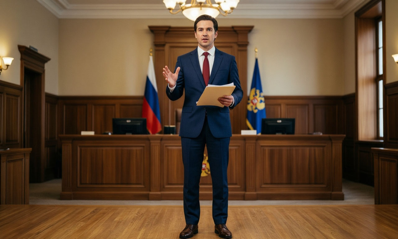 представление в суде