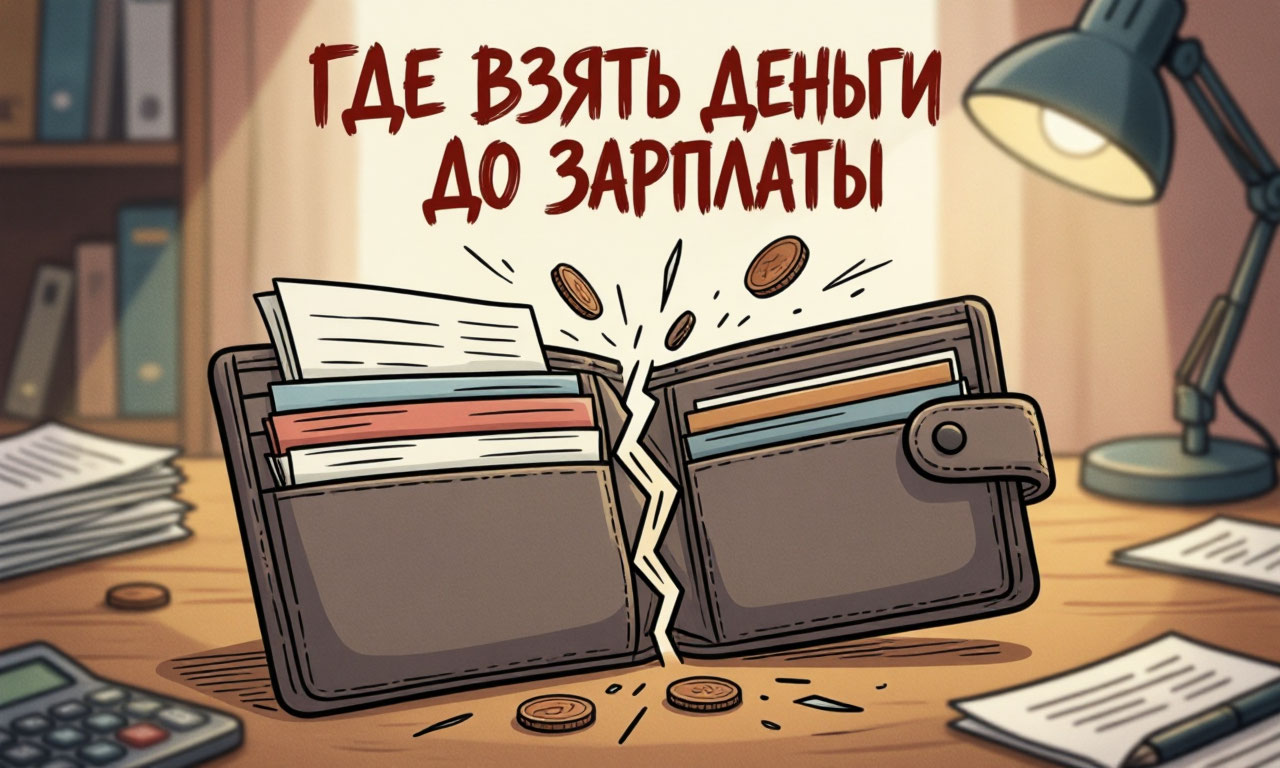 Где перехватить денег до аванса?