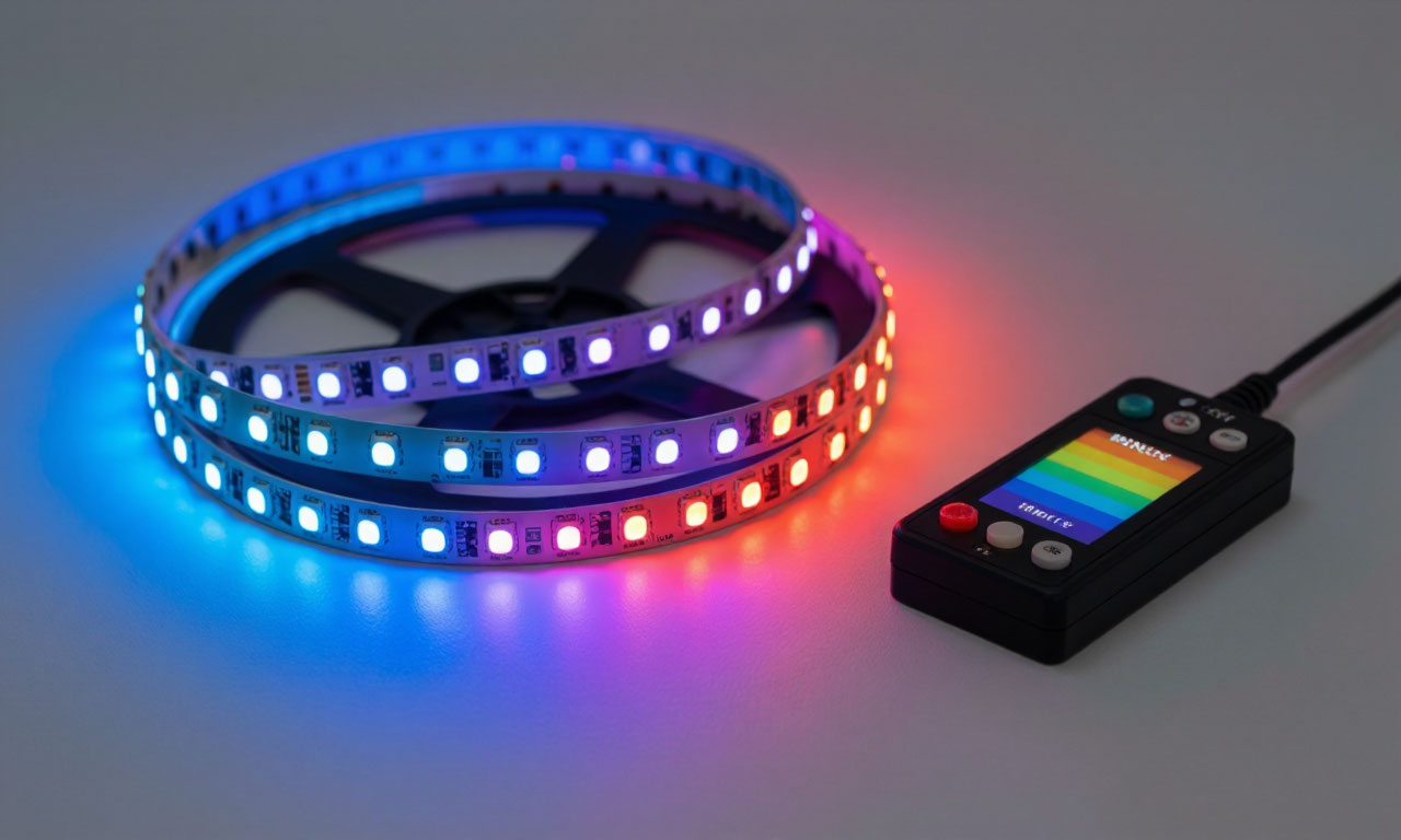 Почему гаснет RGB лента: замена повреждённого кабеля между контроллером и диодами